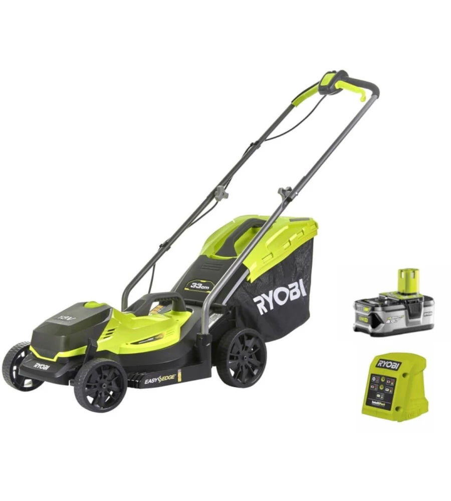 Rasaerba a batteria Ryobi RLM18X33B40 +1 batteria 18V 4Ah