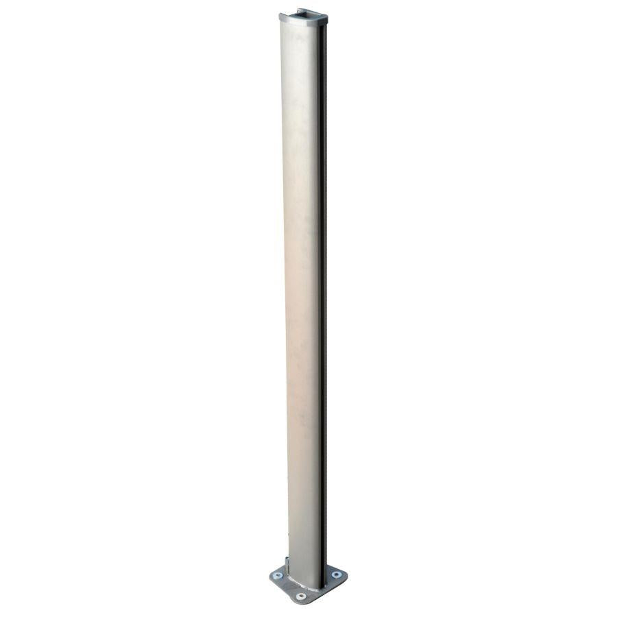Tenda laterale cm300x140 alluminio antracite tessuto grigio