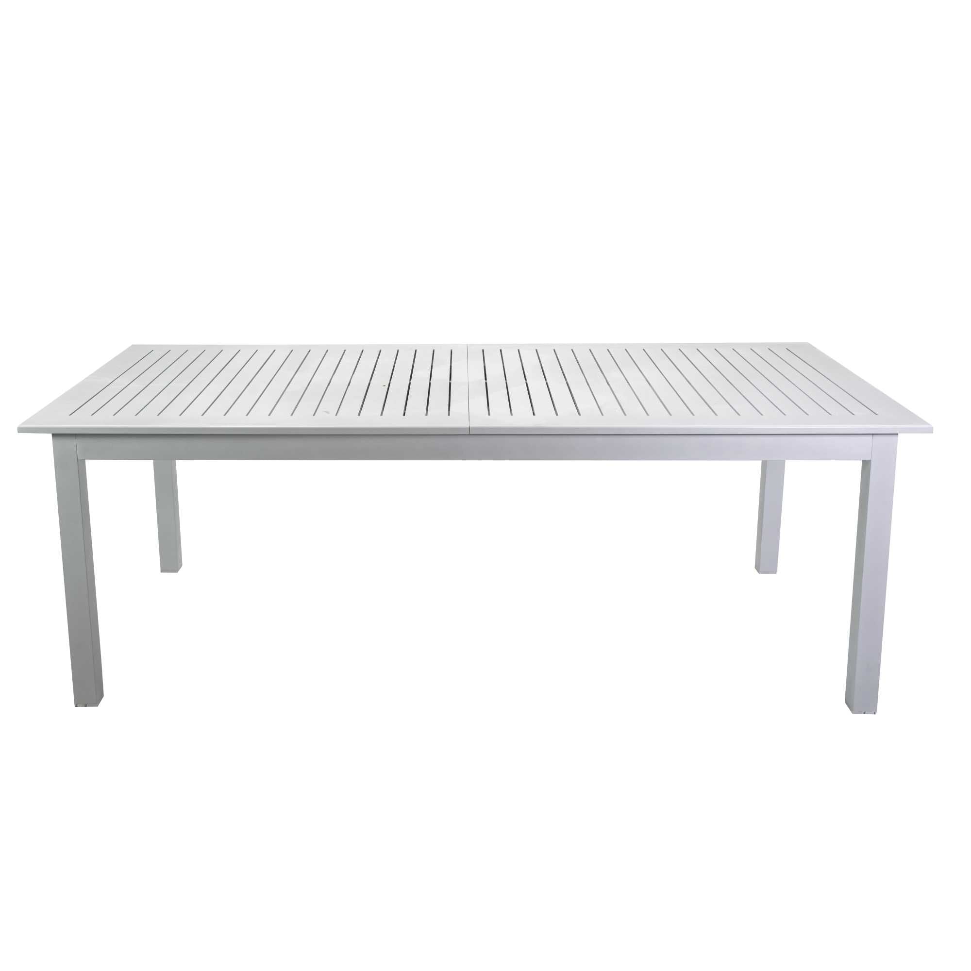 Tavolo alluminio Monterey allungabile bianco cm150/210x89h75
