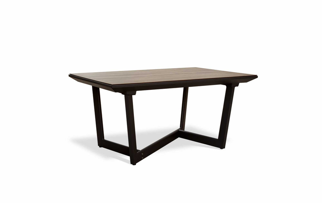 Tavolo alluminio Riverside Deluxe allungabile antracite top hpl cm160/240x100h75