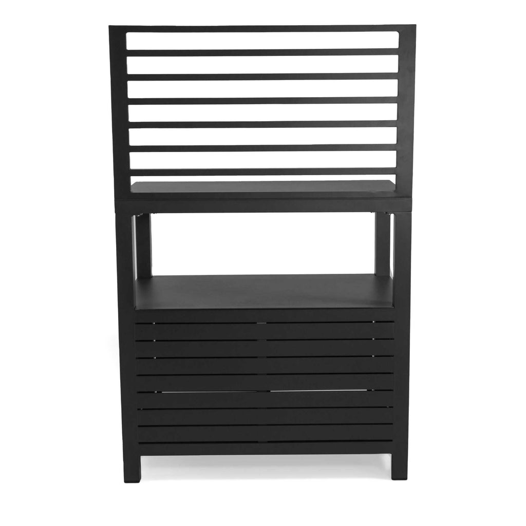 Mobiletto alluminio antracite cm90x56h141