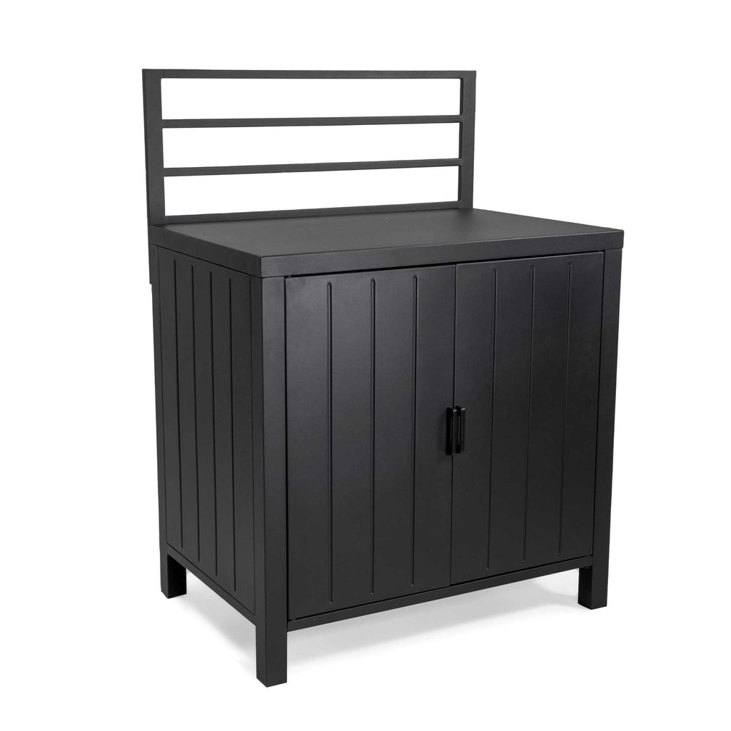 Mobile cucina alluminio angolare Westonantracite cm151,5x211,5h90/125