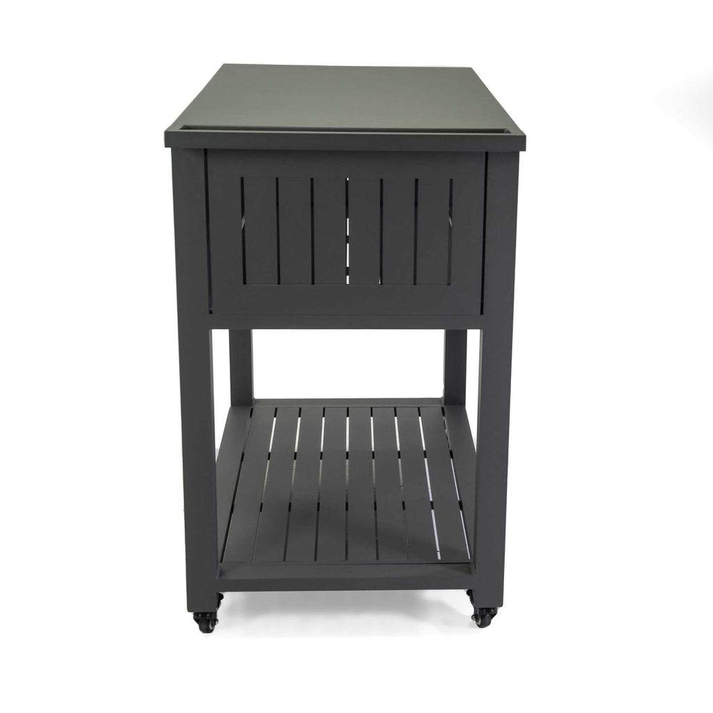 Carrello alluminio antracite cm102x54,5h90