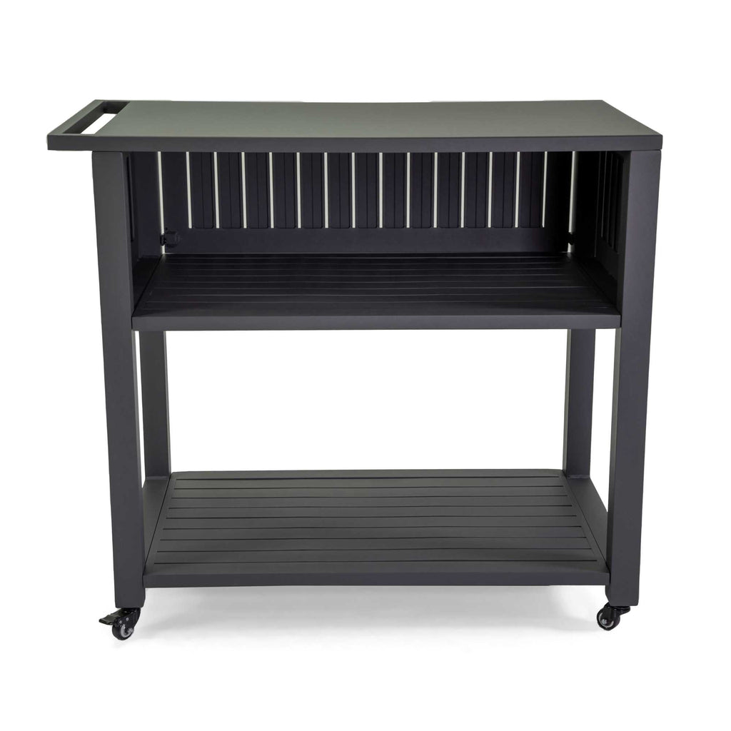 Carrello alluminio antracite cm102x54,5h90