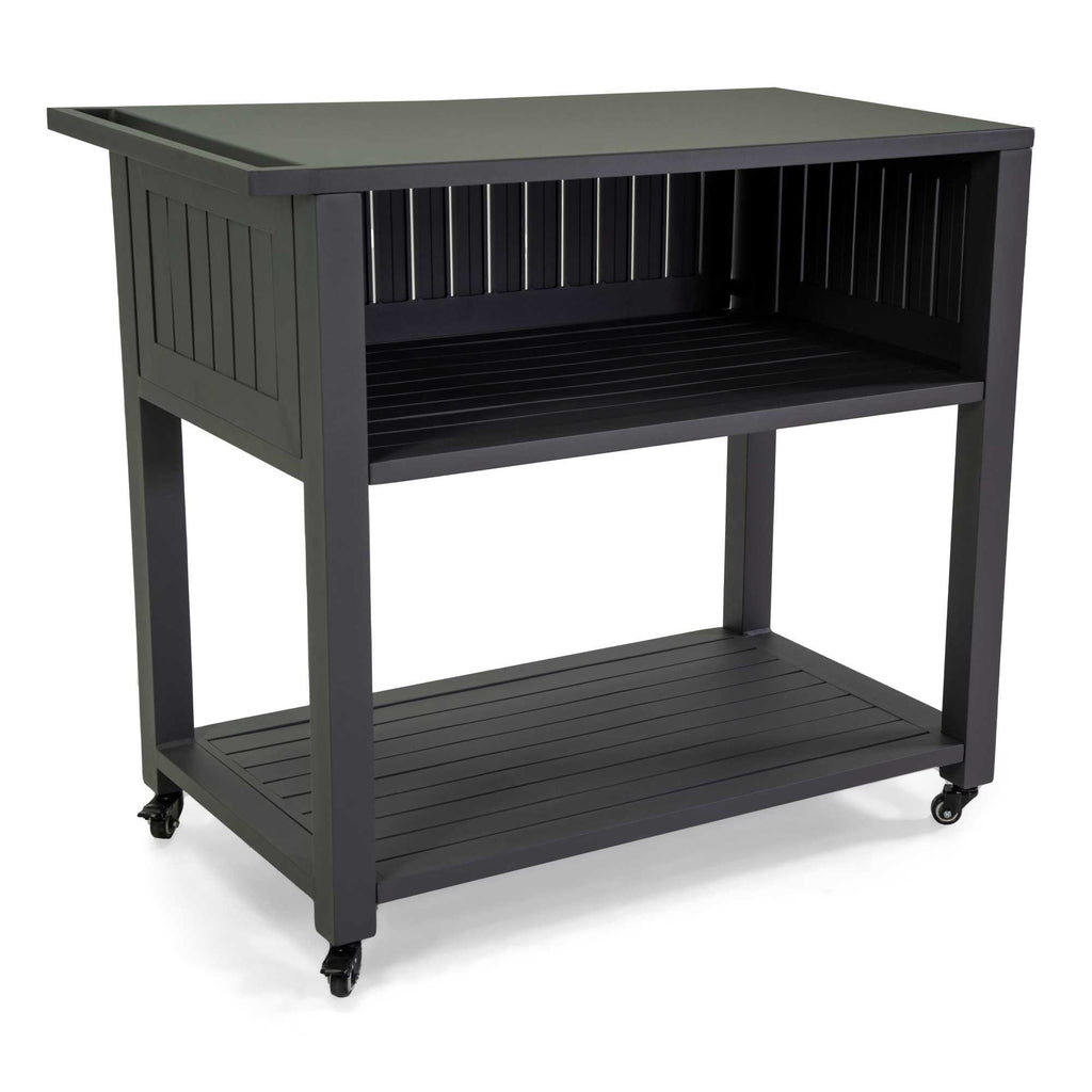 Carrello alluminio antracite cm102x54,5h90