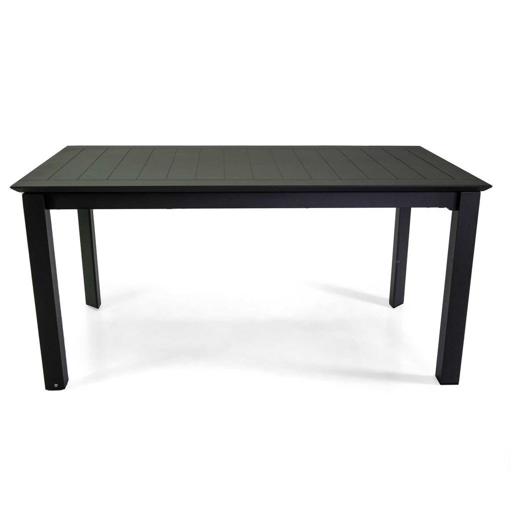 Tavolo alluminio El Paso allungabile antracite cm160/240x90h76