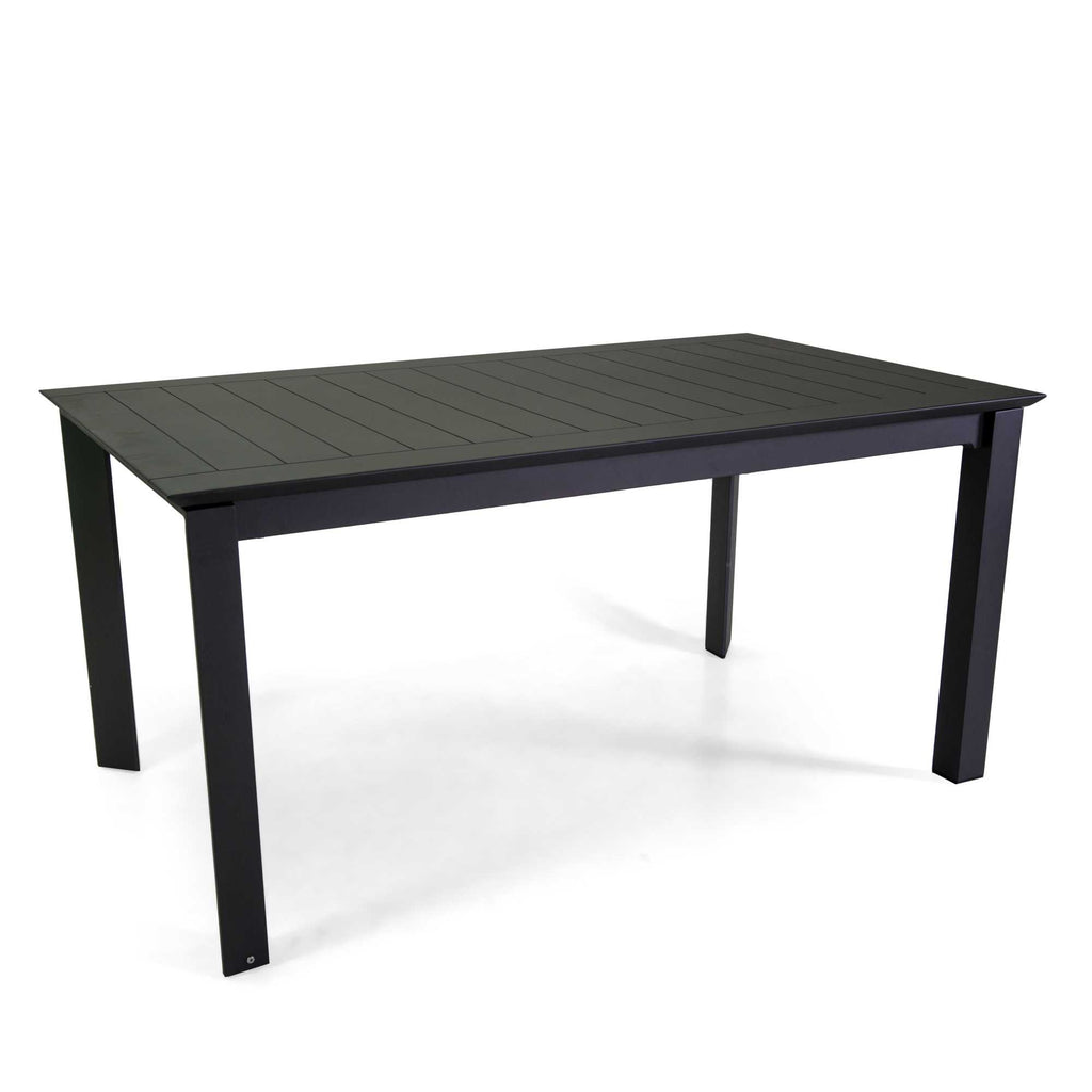 Tavolo alluminio El Paso allungabile antracite cm160/240x90h76