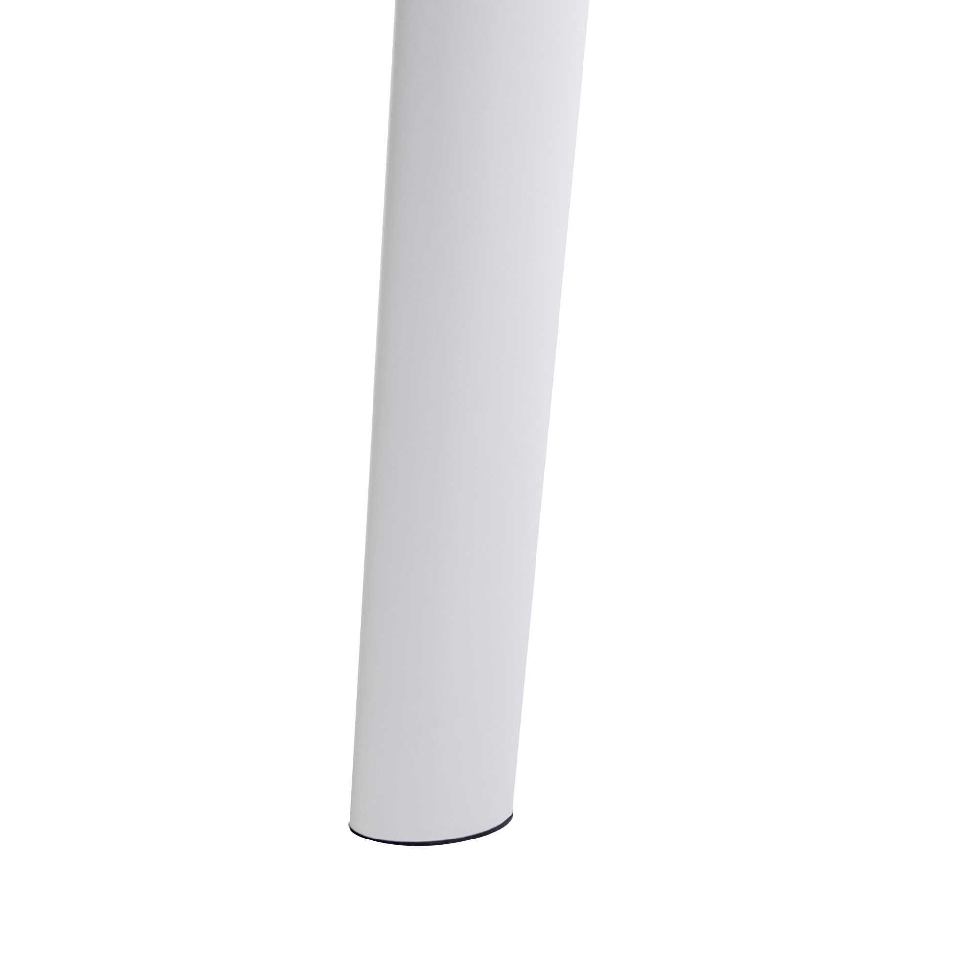 Tavolo alluminio Bakersfield top pietrasinterizzata bianco cm160x80h75