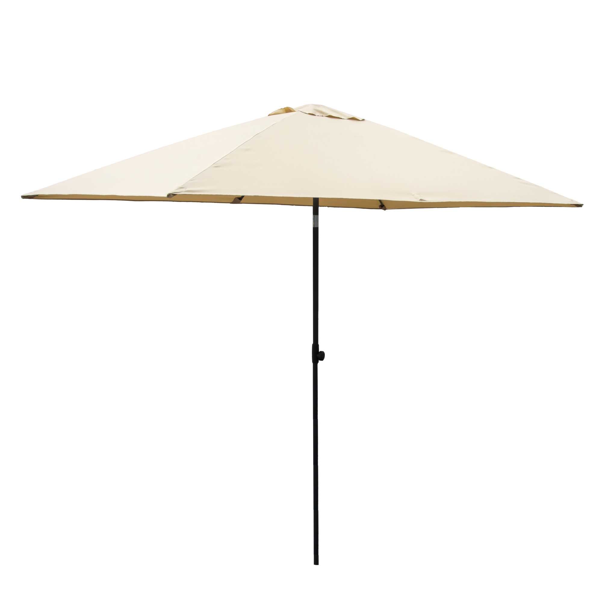 Ombrellone alluminio Arkansas sabbia palo centrale 2x3 h2,5m (no base)
