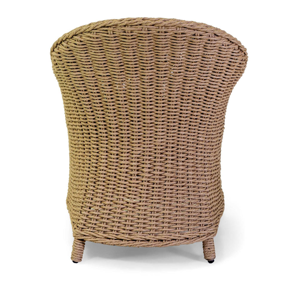 Poltrona polyrattan Oakland naturale c/cuscino cm63x69h82