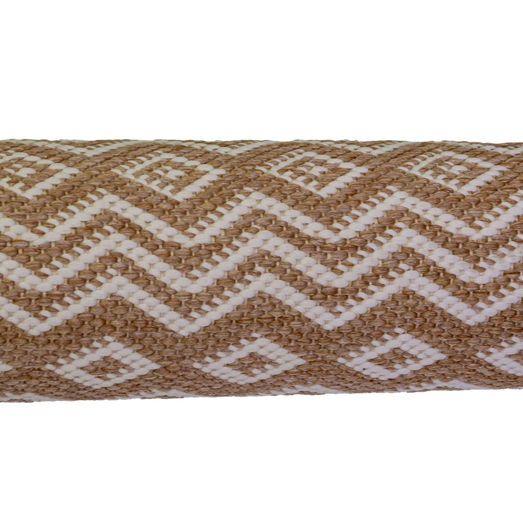 Tappeto da esterno polipropilene rombi naturale bianco rettangolare cm200x300