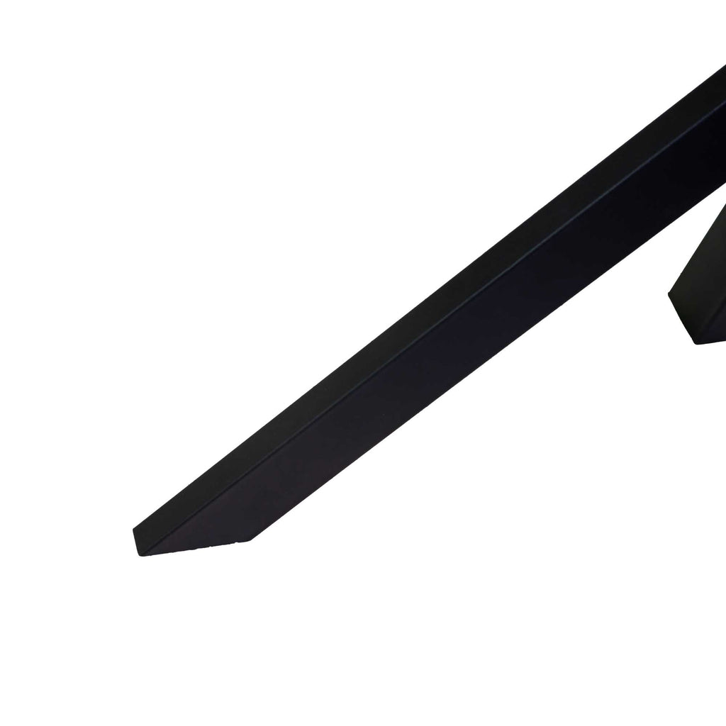 Consolle metallo con top in pietra grigia sinterizzata cm 120x45x76