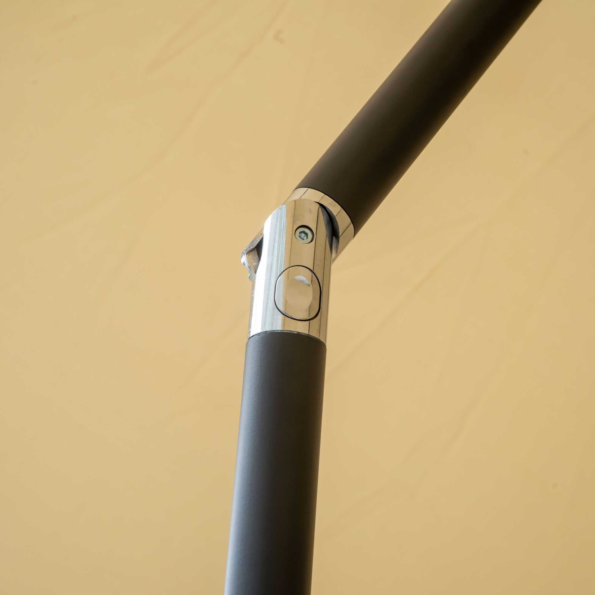 Ombrellone alluminio Arkansas sabbia palo centrale 2,1x2,1h2,4m (no base)