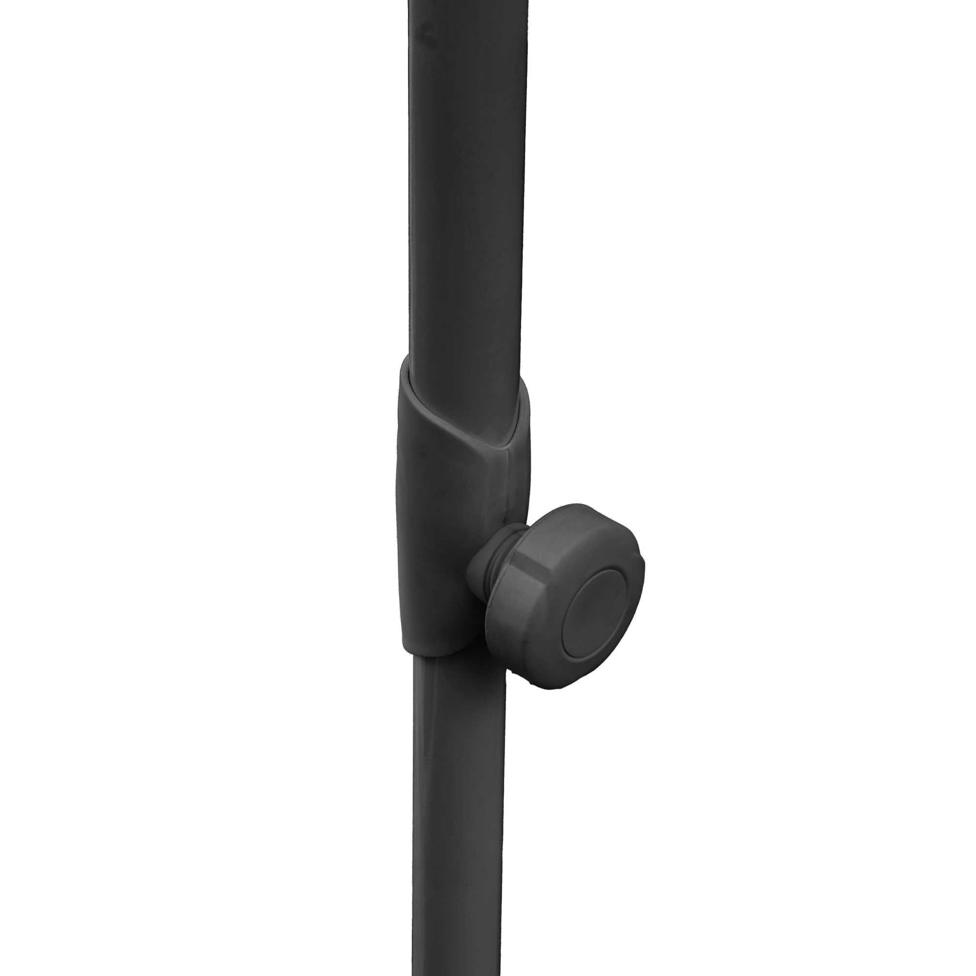 Ombrellone alluminio Arkansas sabbia palo centrale 2,1x2,1h2,4m (no base)