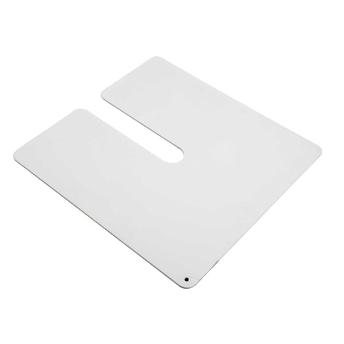 Base ombrellone Arny metallo extra peso5,5kg  bianco quadro cm45x45x0,4