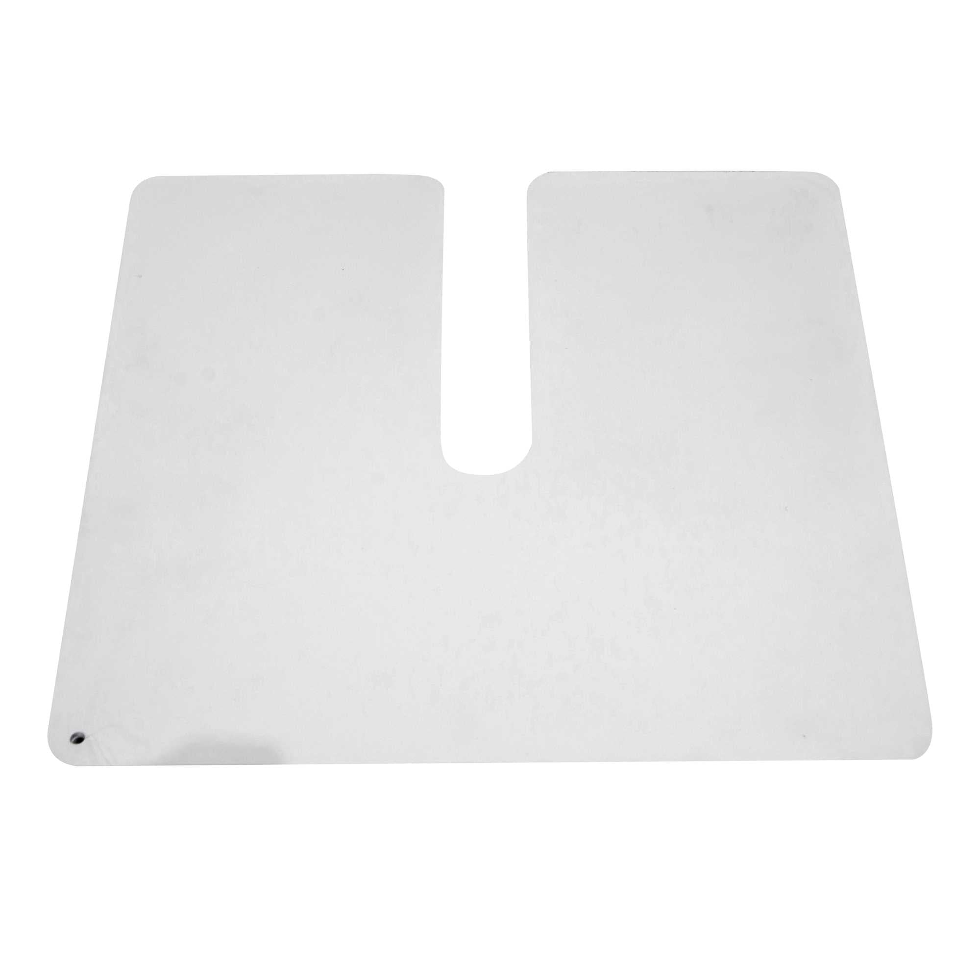 Base ombrellone Arny metallo extra peso5,5kg  bianco quadro cm45x45x0,4