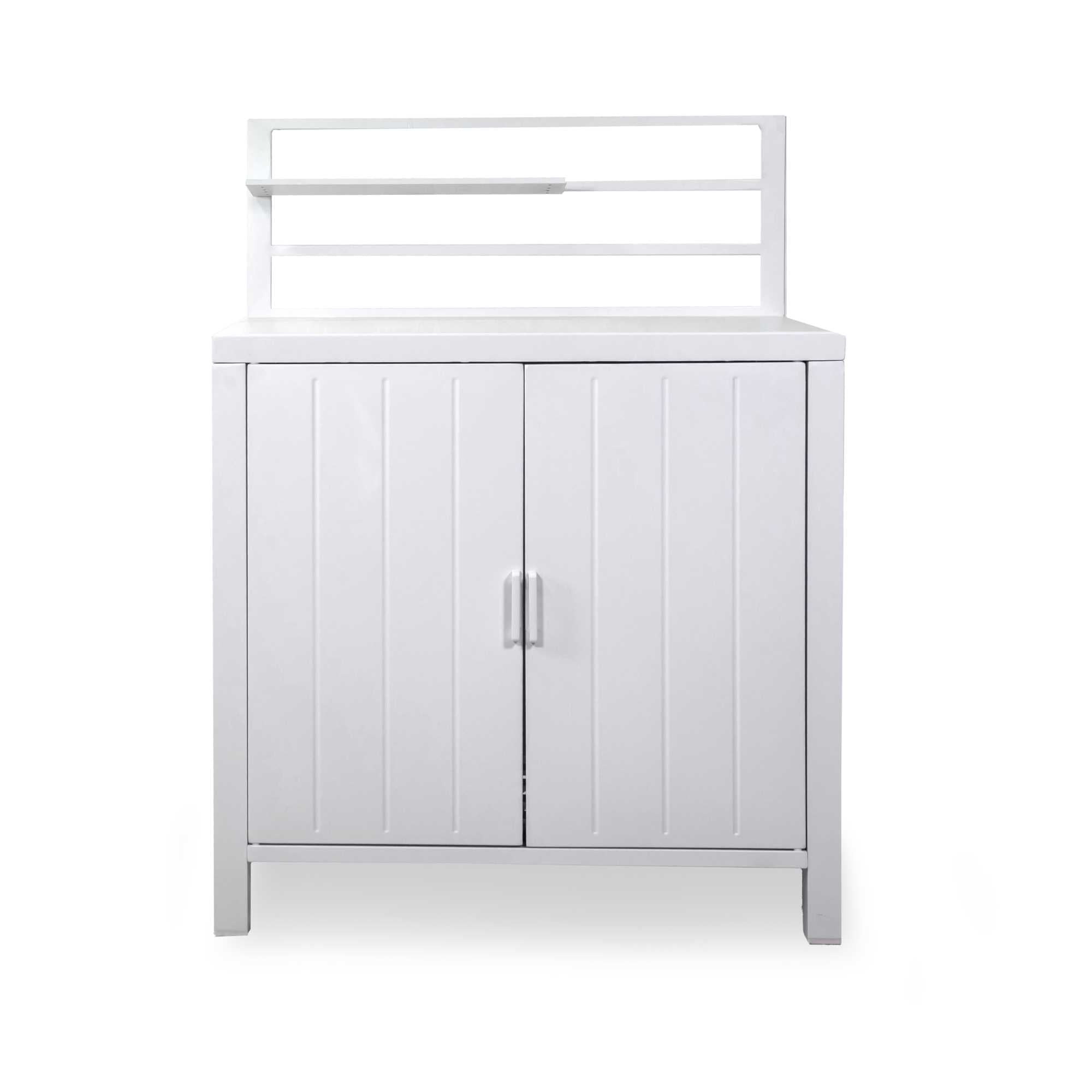 Mobile cucina alluminio angolare Westonbianco cm151,5x211,5h90/125