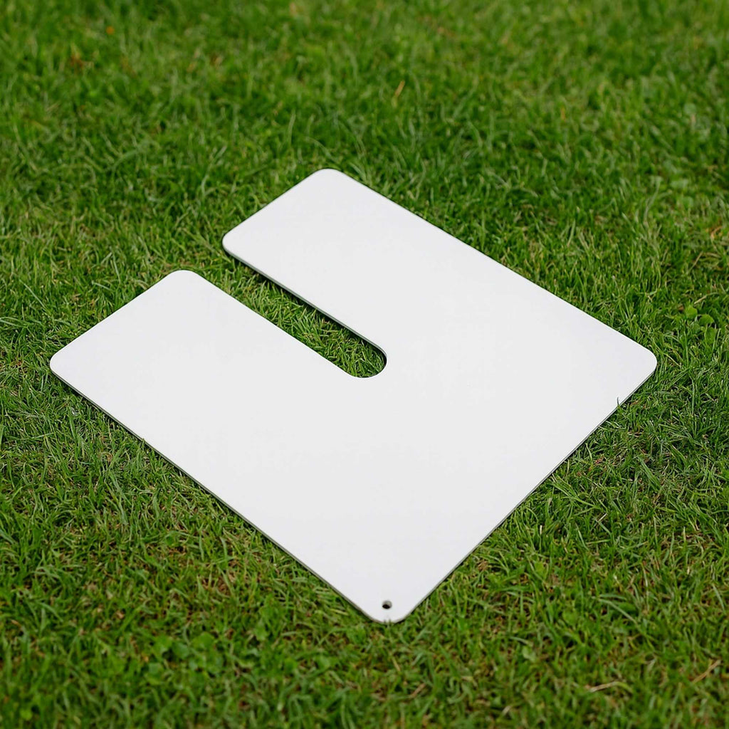 Base ombrellone Arny metallo extra peso5,5kg  bianco quadro cm45x45x0,4
