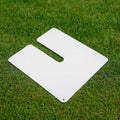 Base ombrellone Arny metallo extra peso5,5kg  bianco quadro cm45x45x0,4