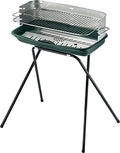 Barbecue Ompagril 60400AL con braciere rettangolare cm60x36