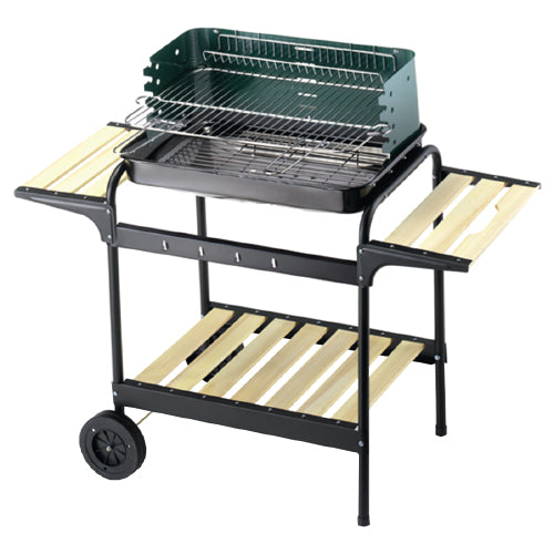 Barbecue Ompagril 70501 con braciere rettangolare cm.58x38