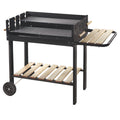 Barbecue Ompagril 73500 con braciere rettangolare cm70x45