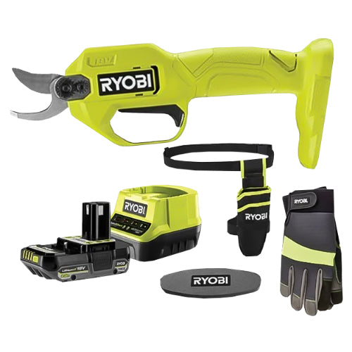 Forbici a batteria Ryobi RY18SCA-120P + 1 batteria 18v 2Ah